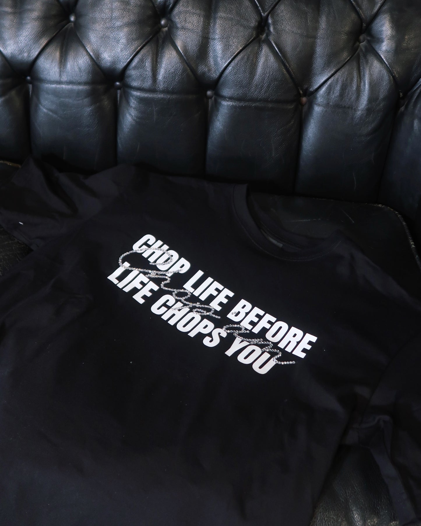 CHOPAM Black tee