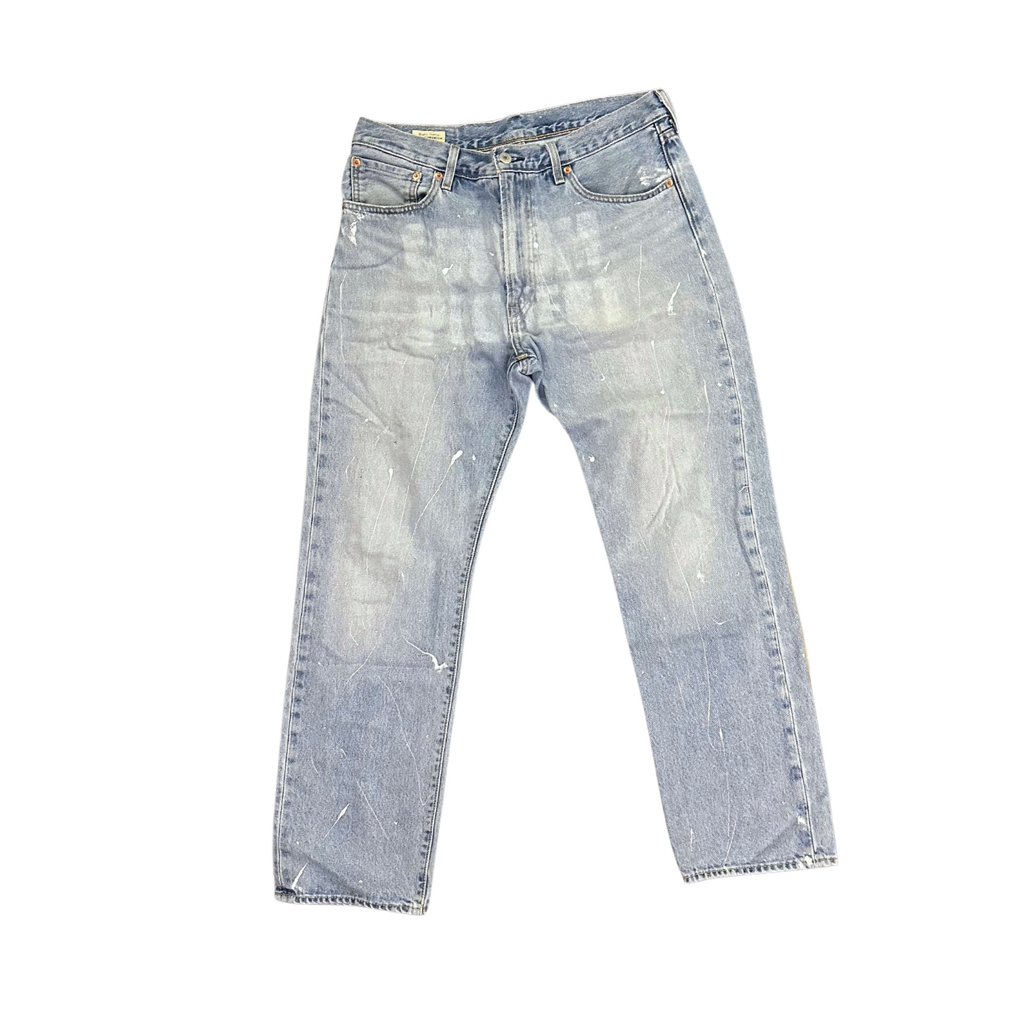 DENIM PAINTED RHINESTONES JEANS (UNISEX) W43(cm)