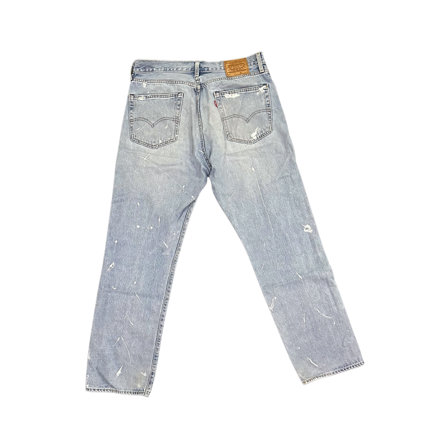 DENIM PAINTED RHINESTONES JEANS (UNISEX) W43(cm)