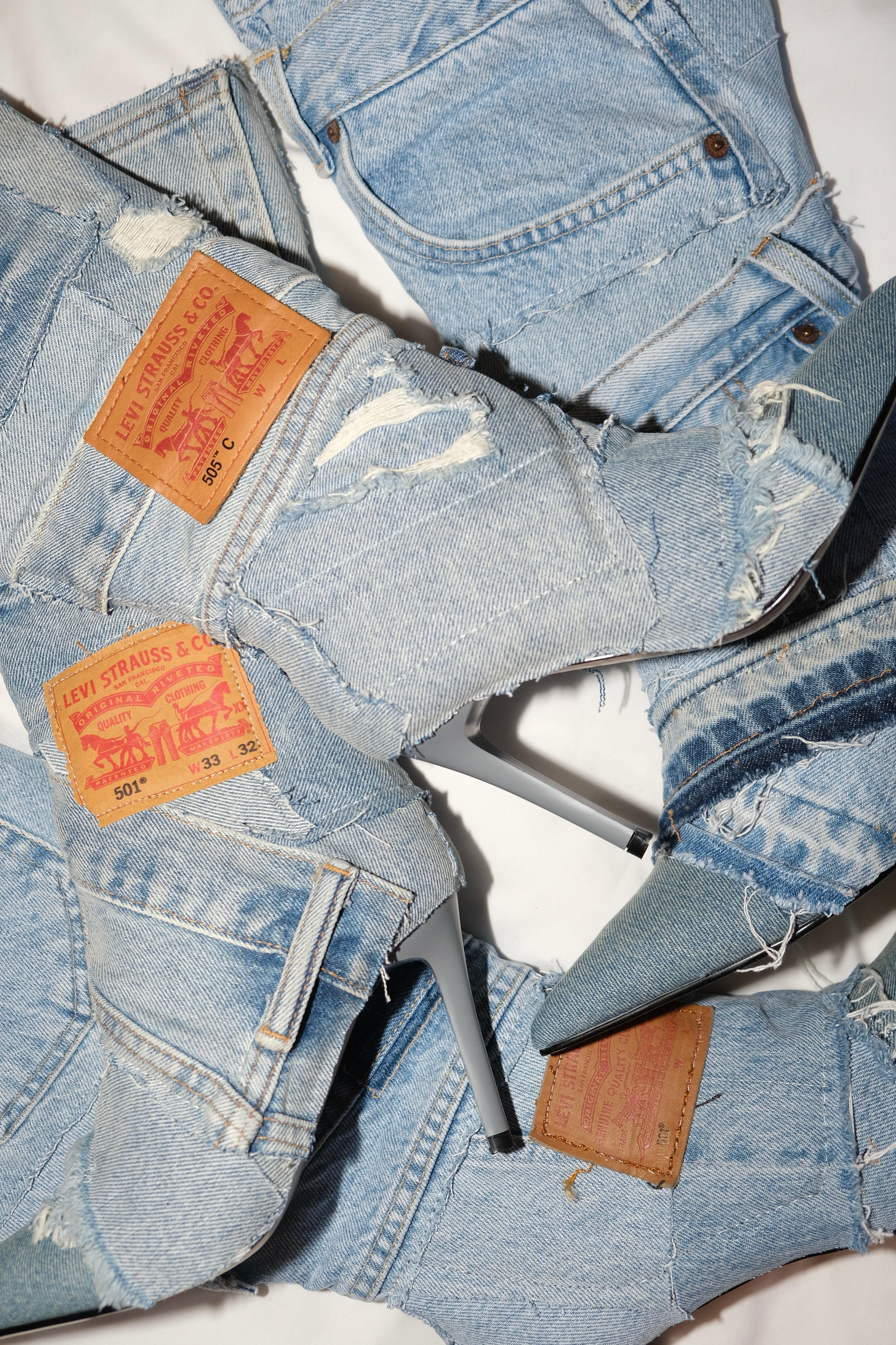 LIMITED EDITION DENIM BOOTS