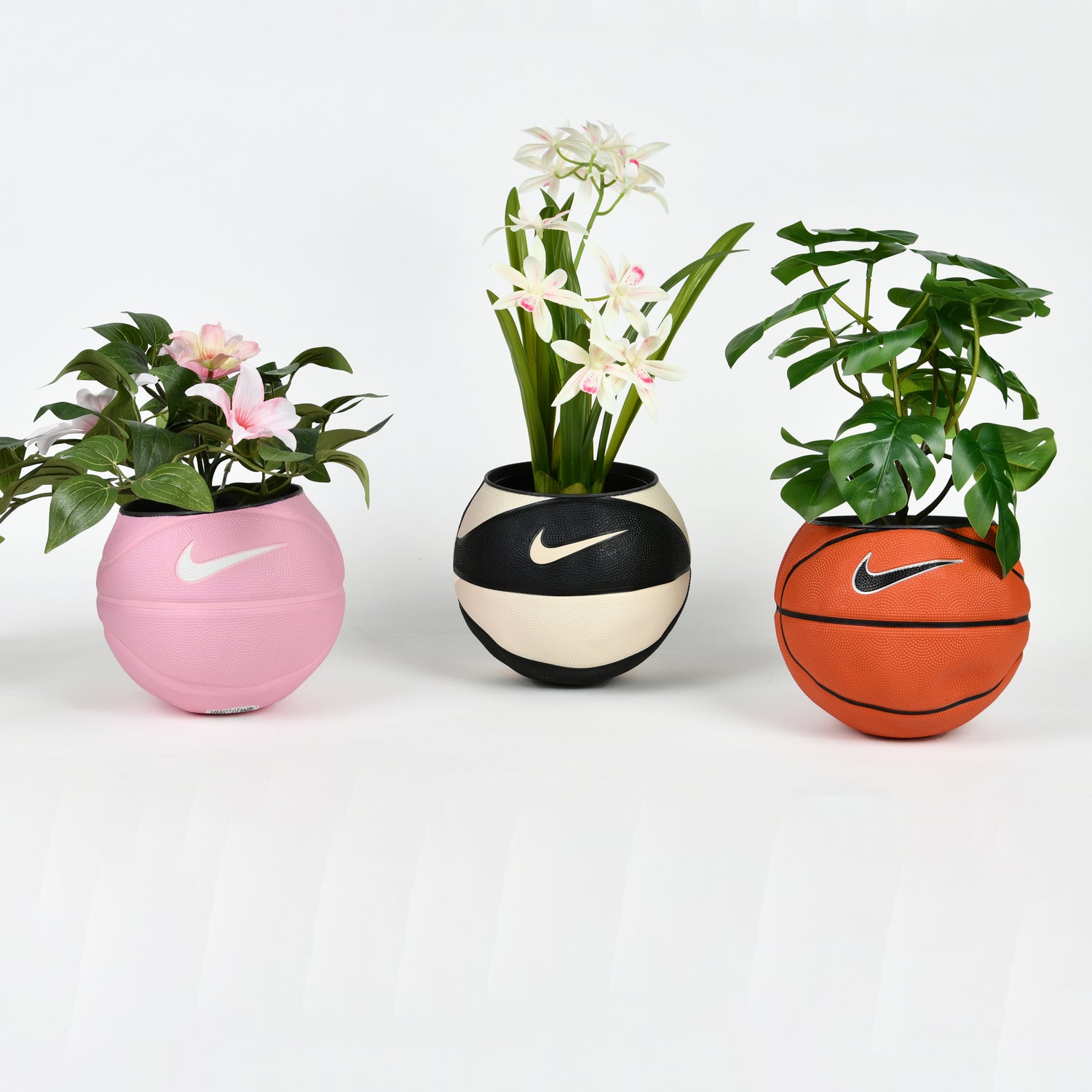 Basketball planters