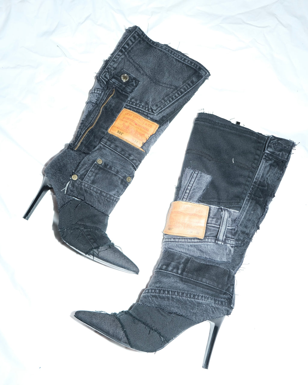 BLACK DENIM 37
