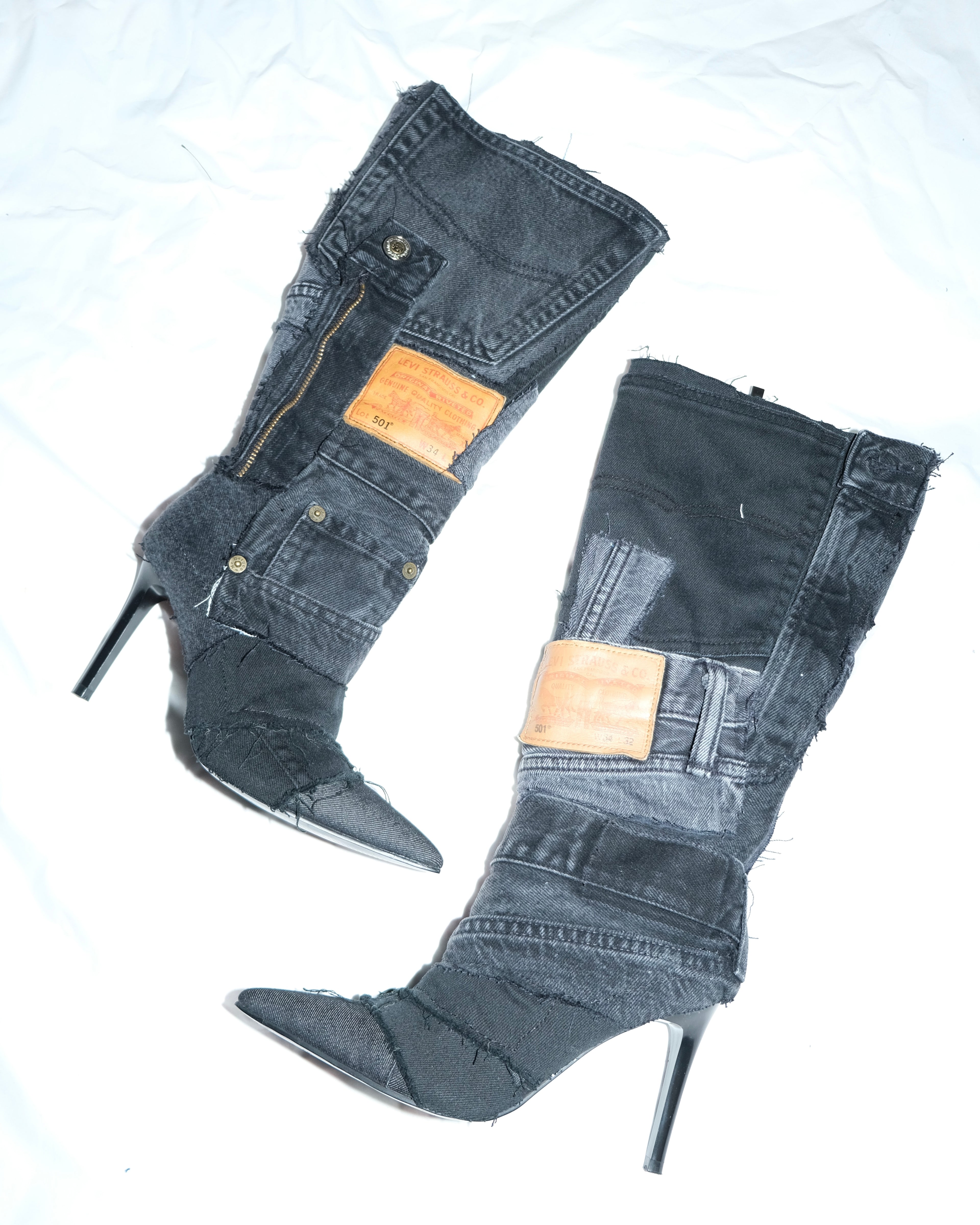 BLACK DENIM 37