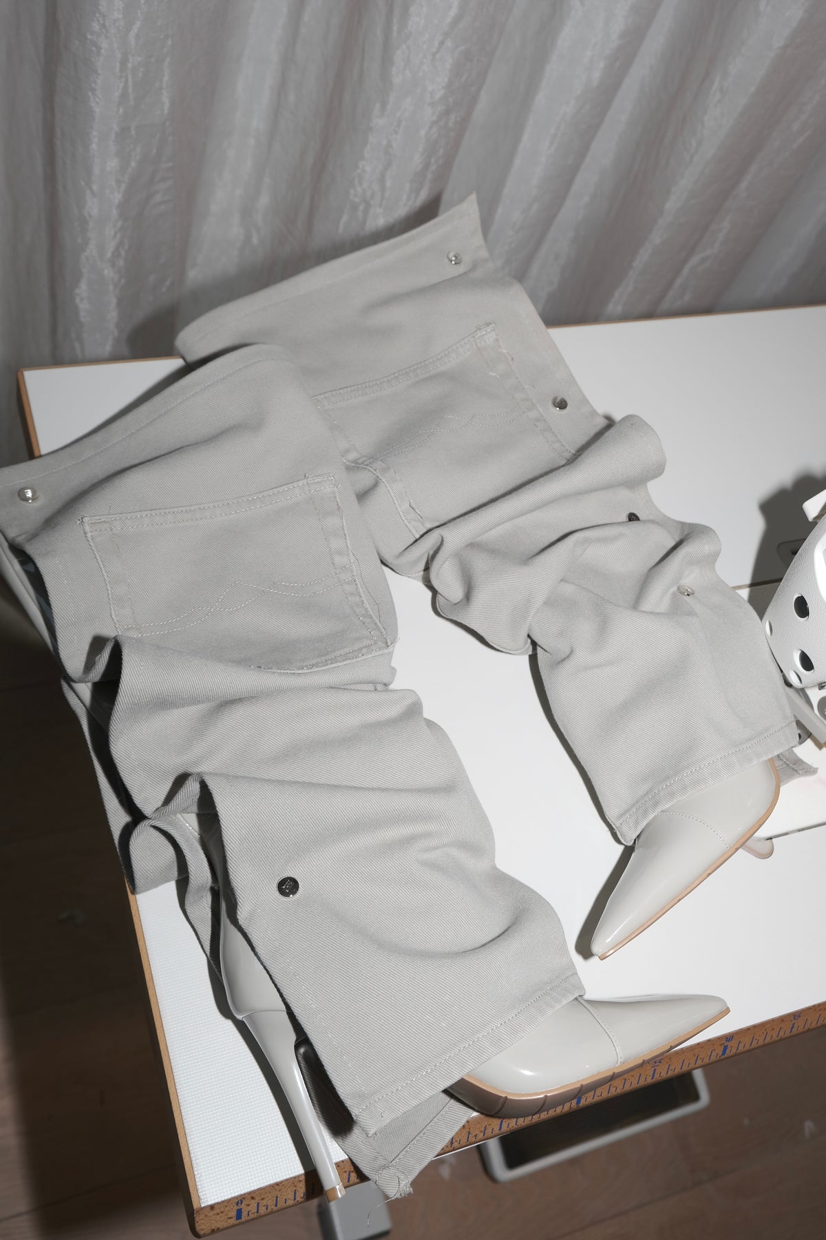 BONE button up boots EU39/UK6/US8.5 (Pre made)