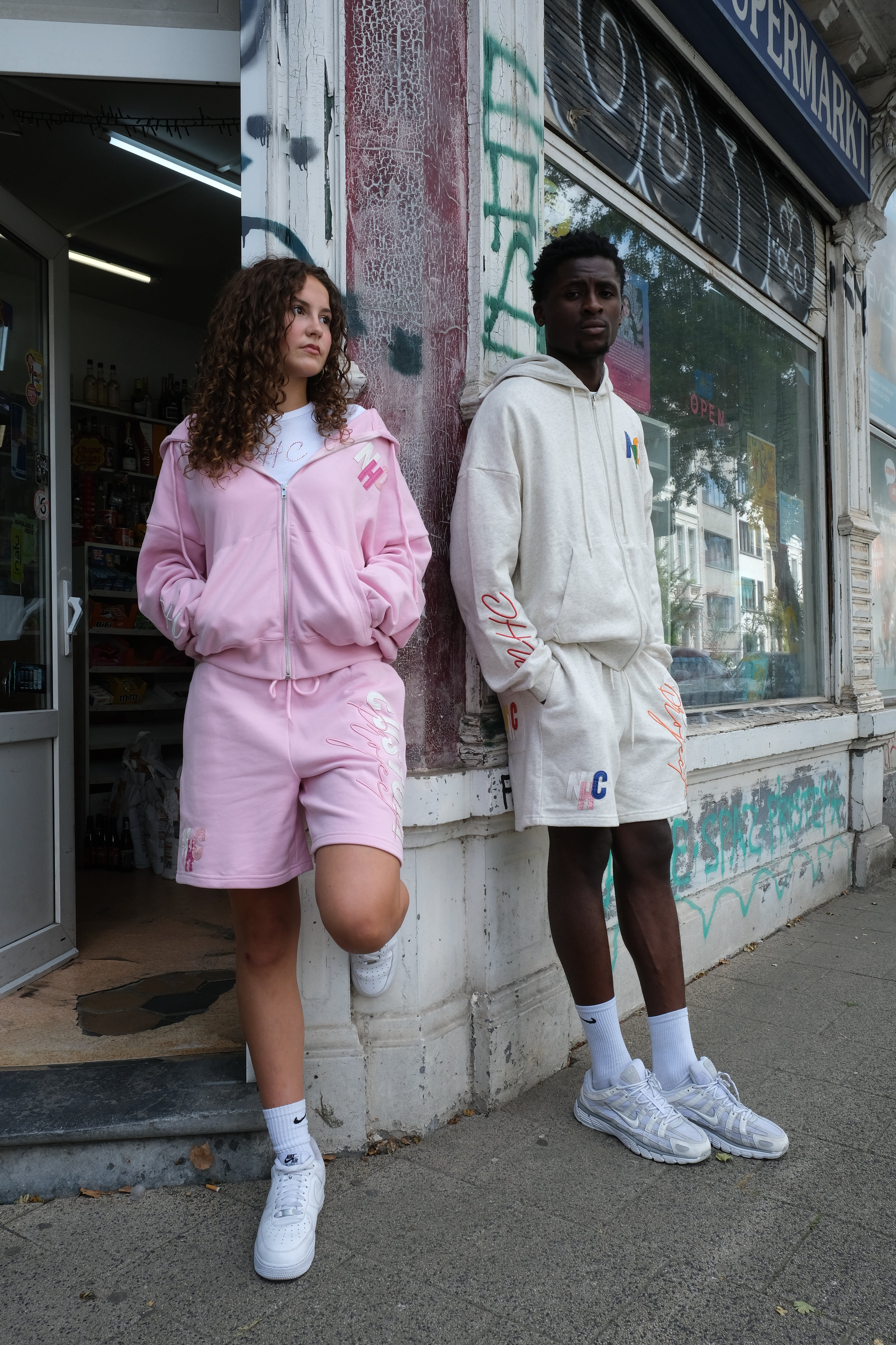 SUMMER SET PINK zip up