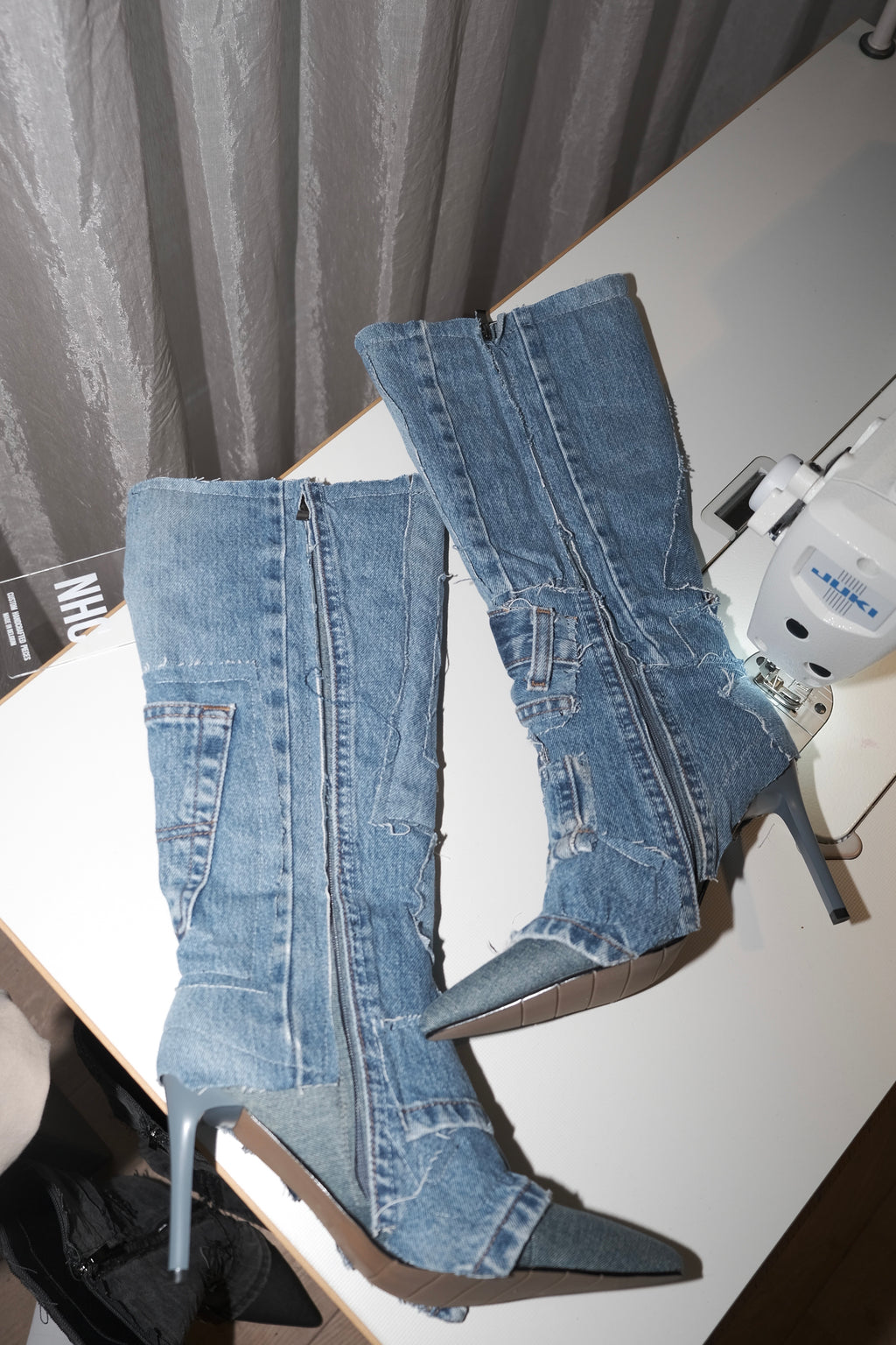 BLUE DENIM 40 (Pre made)
