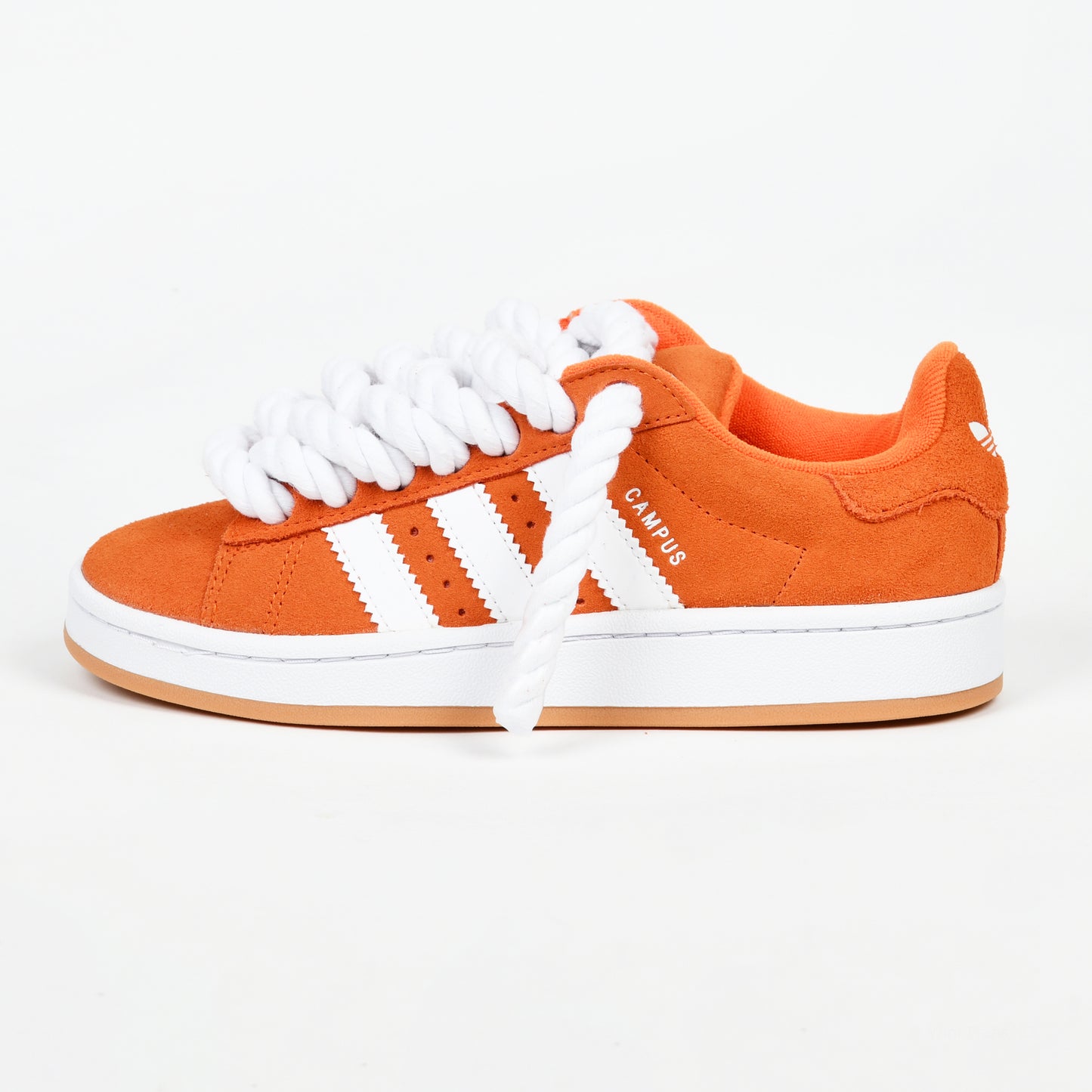 Orange Adidas Campus 00 rope laced WHITE