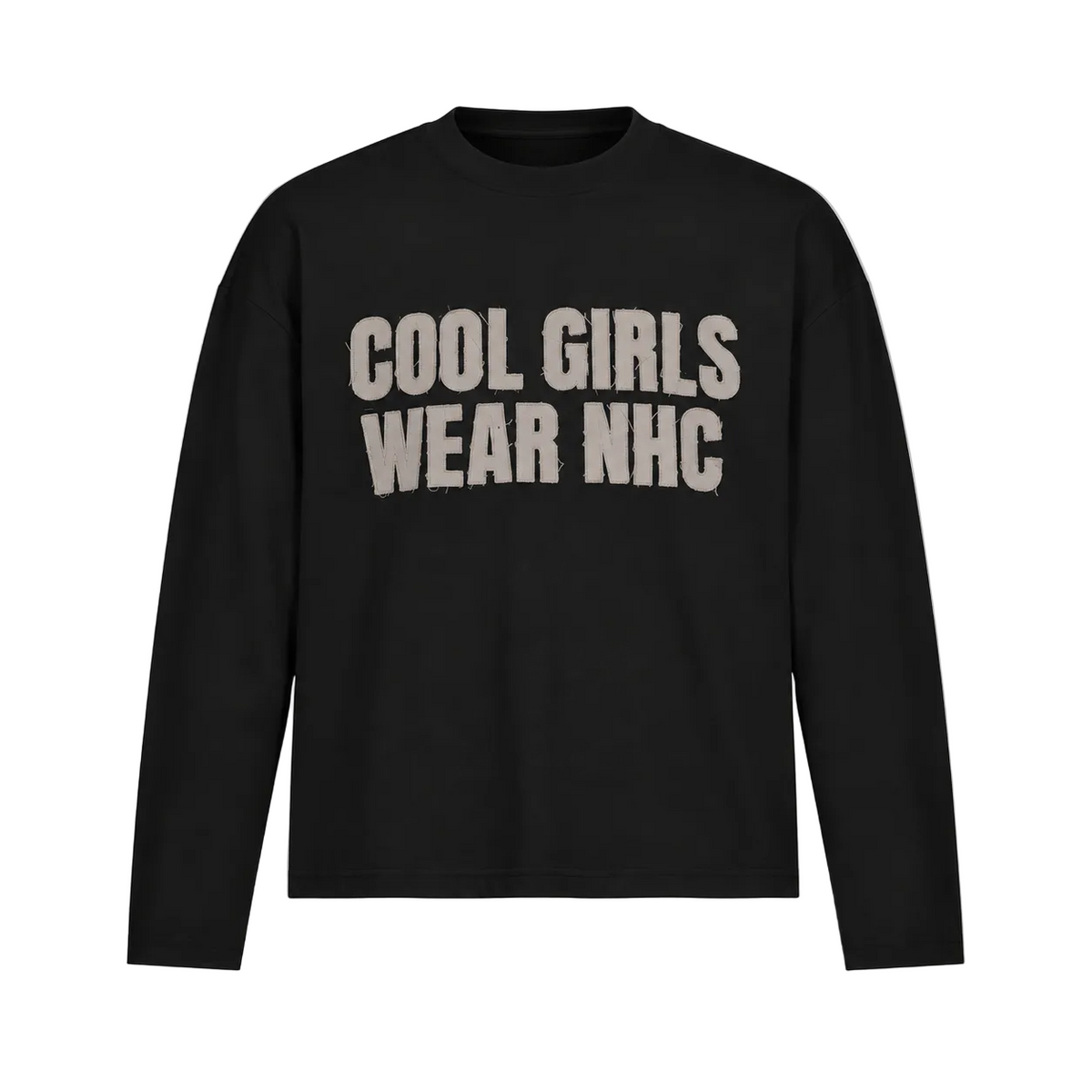 NHC DENIM LONG SLEEVE BLACK