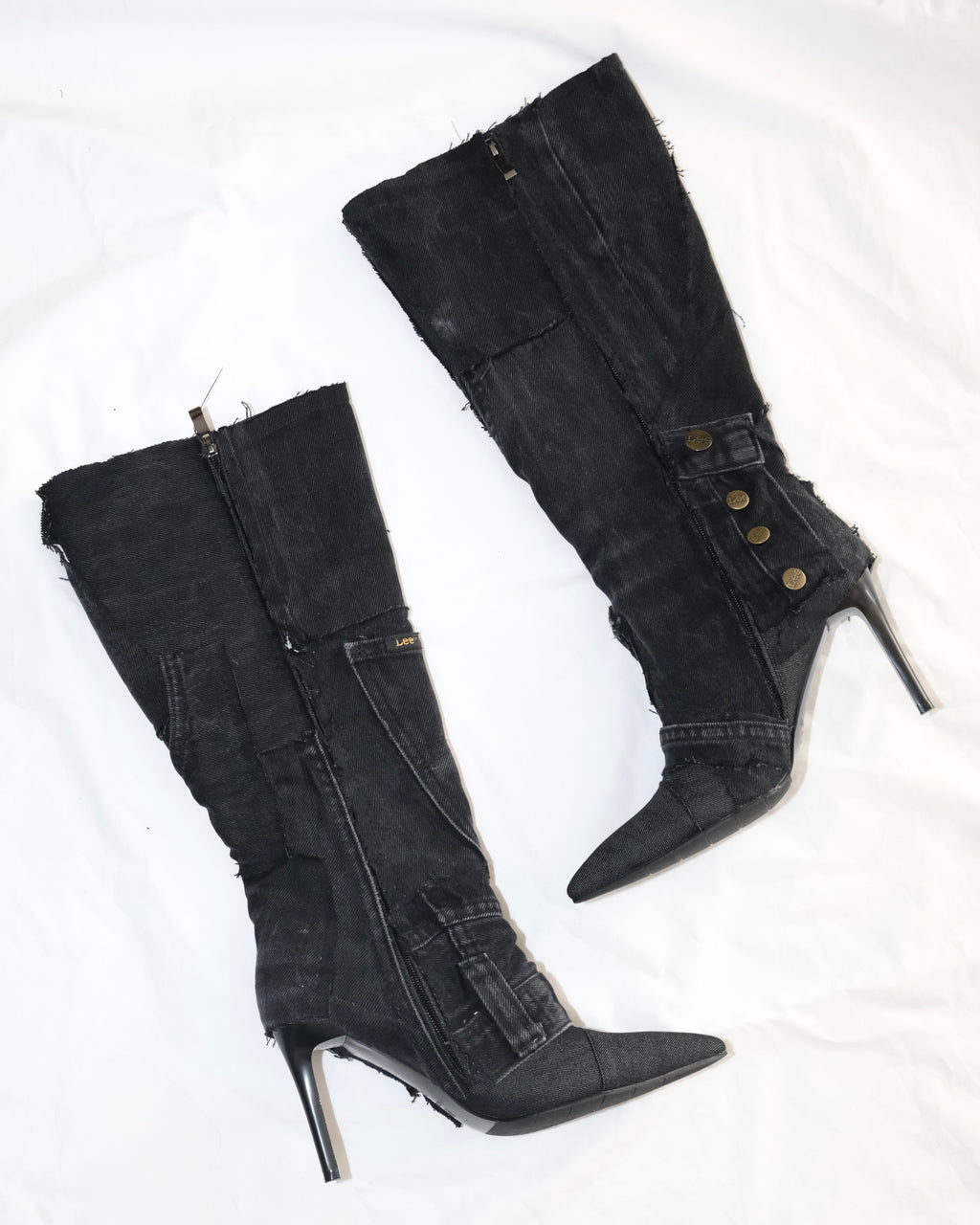 BLACK DENIM 38