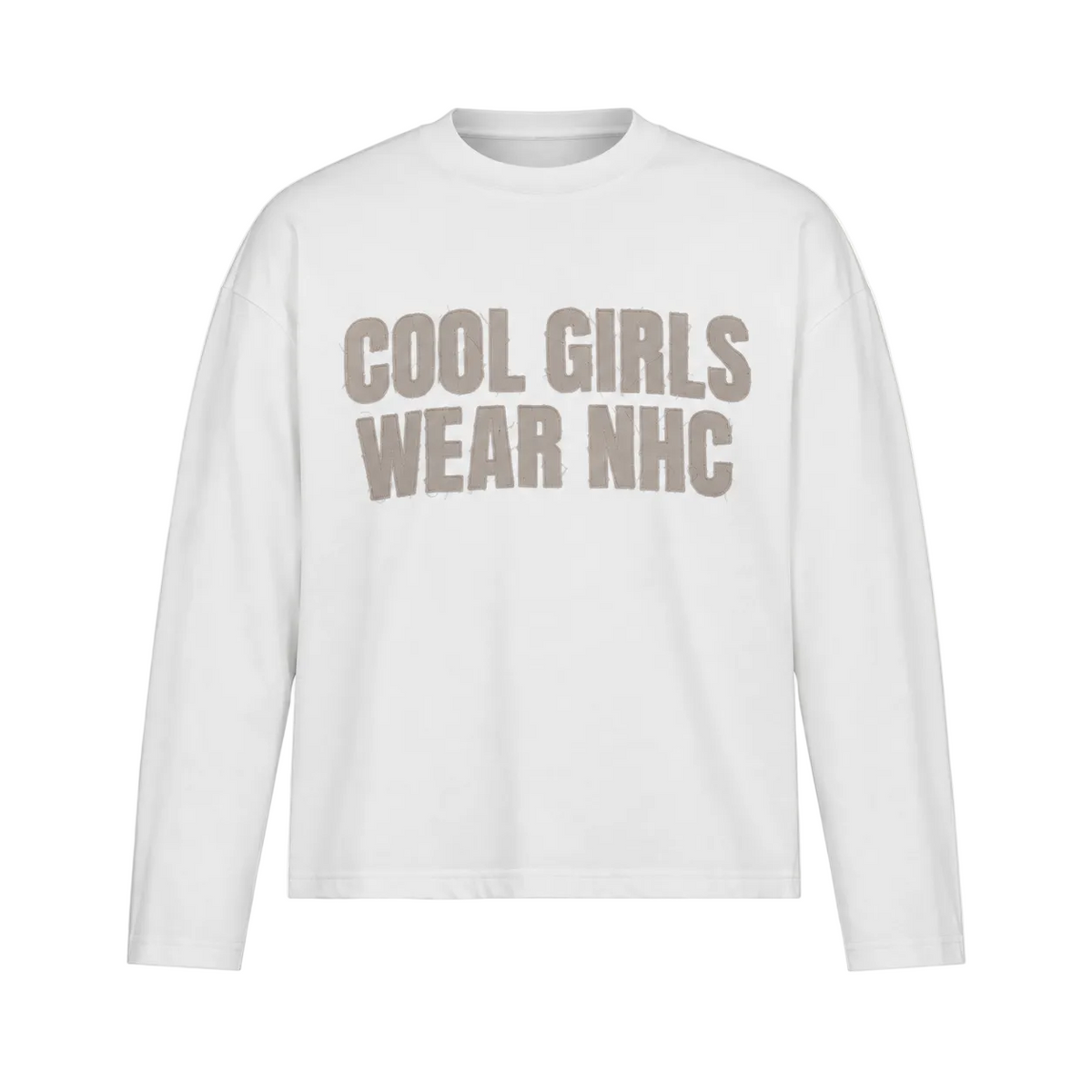 NHC DENIM LONG SLEEVE WHITE