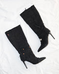 BLACK DENIM 36