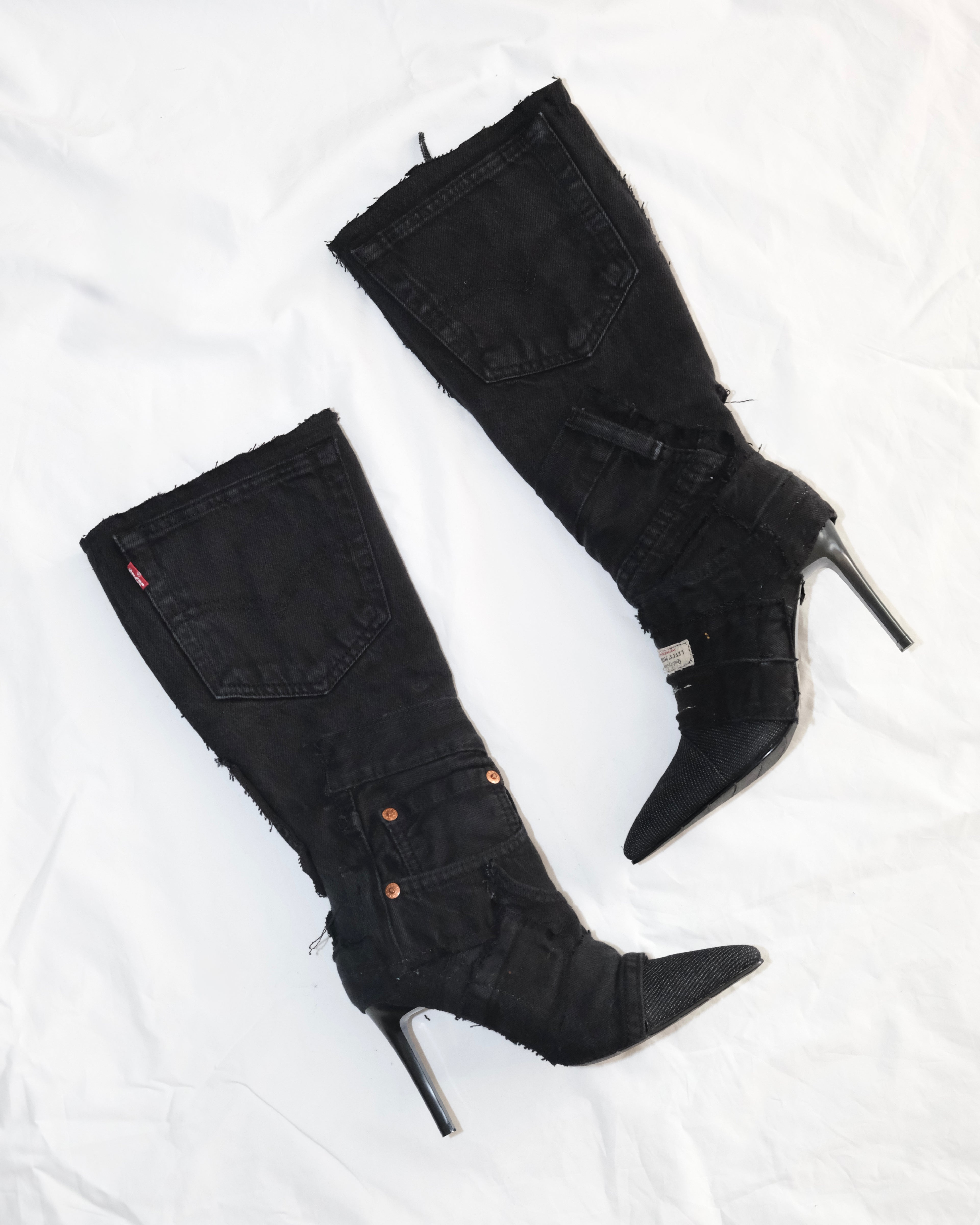 BLACK DENIM 36