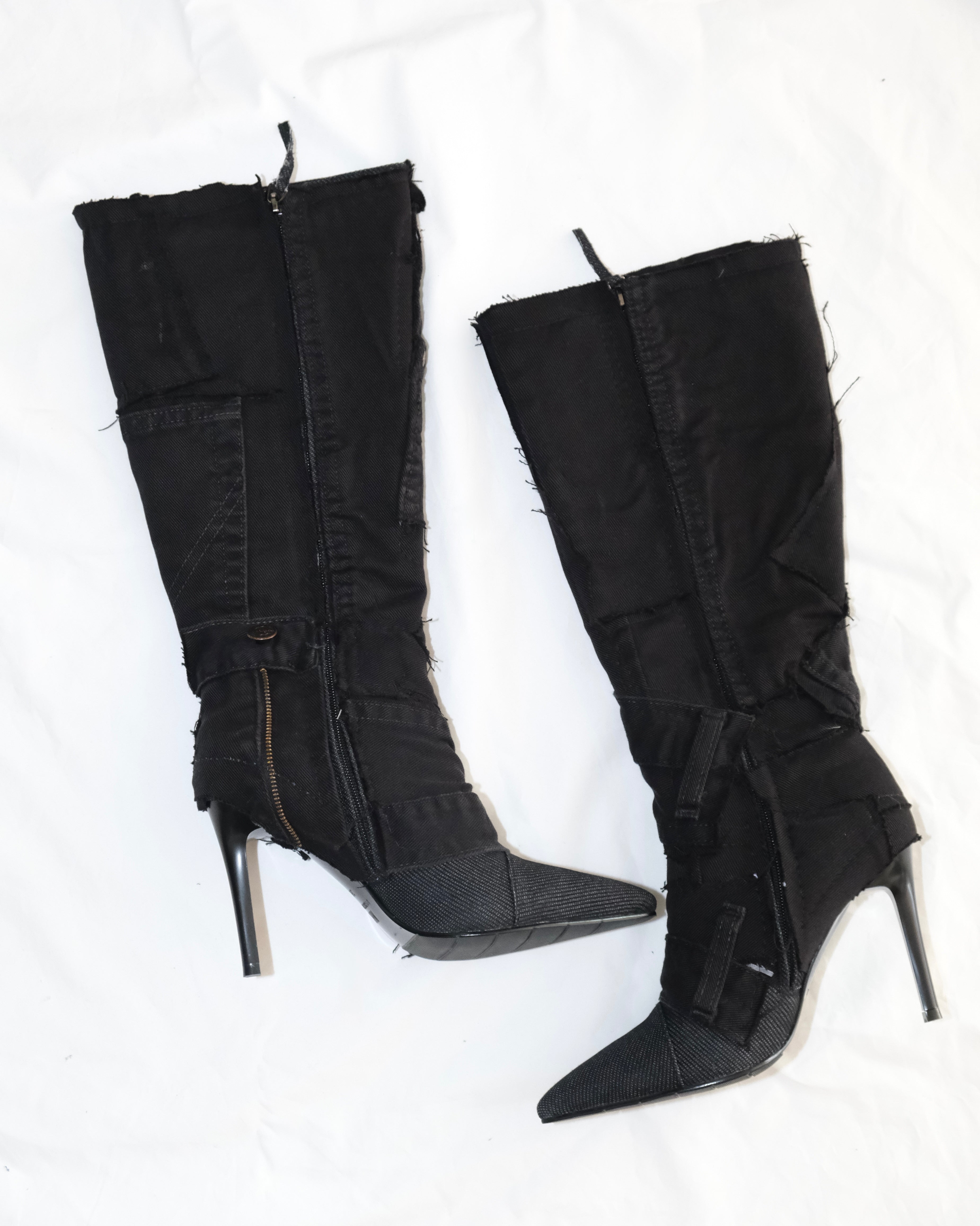 BLACK DENIM 36