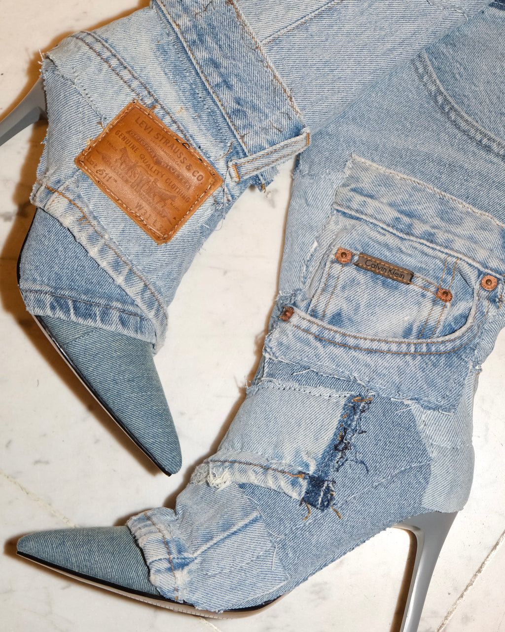BLUE DENIM 37.5