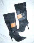BLACK DENIM 37