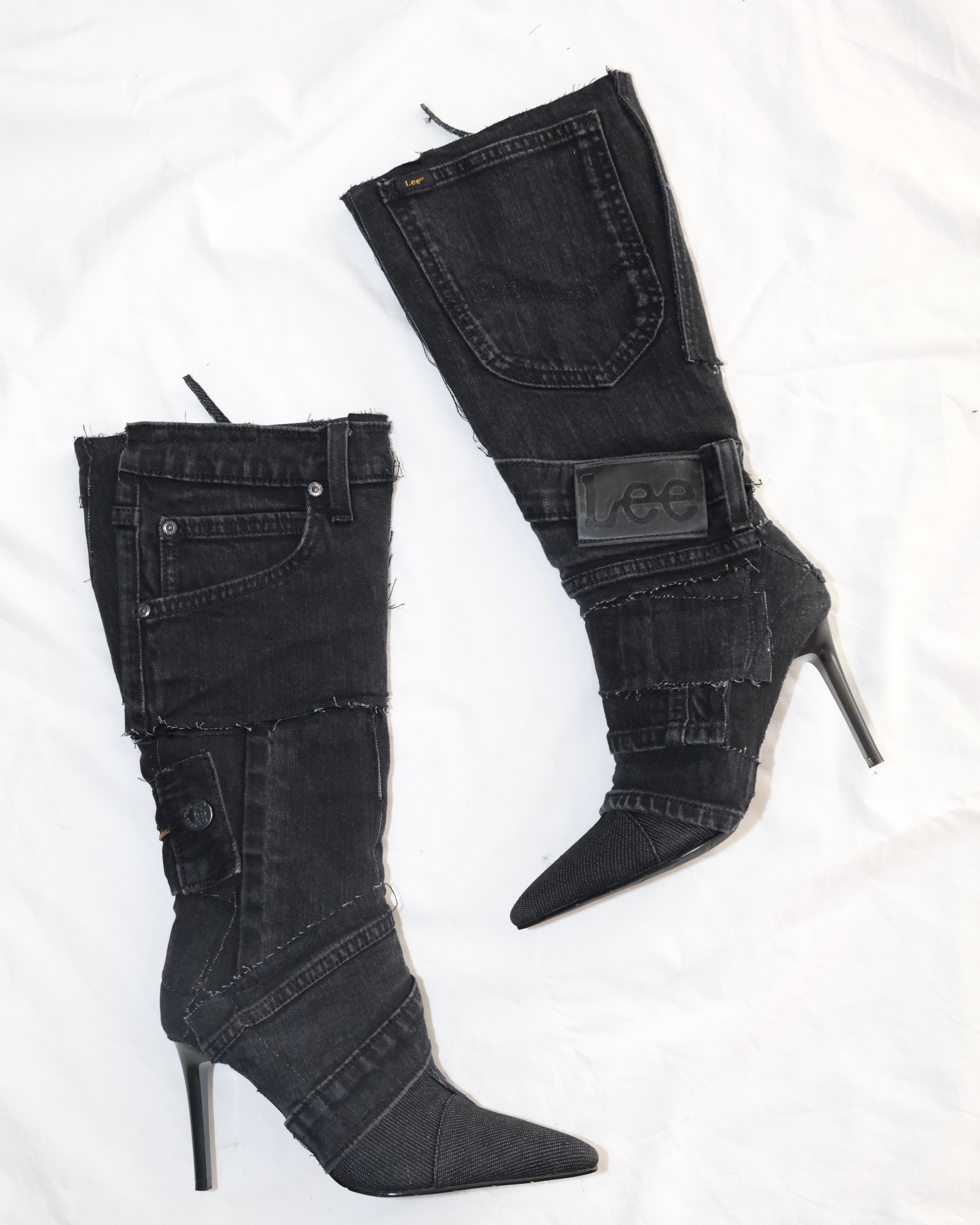 BLACK DENIM 37.5