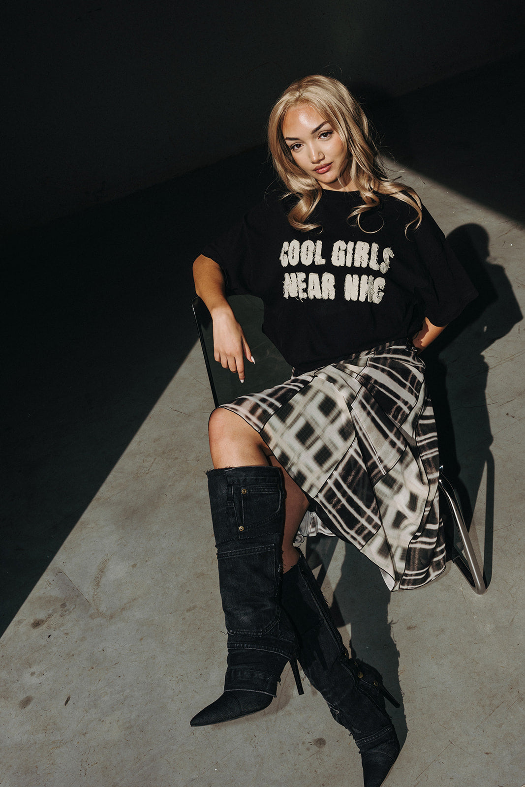 COOL GIRLS WEAR NHC oversized boxy-T