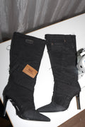 BLACK DENIM 36 (Pre made)
