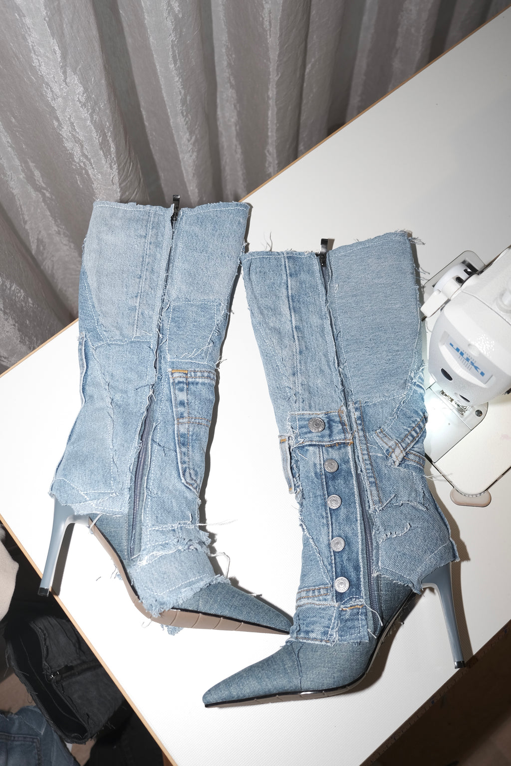 BLUE DENIM 37.5 (Pre made)