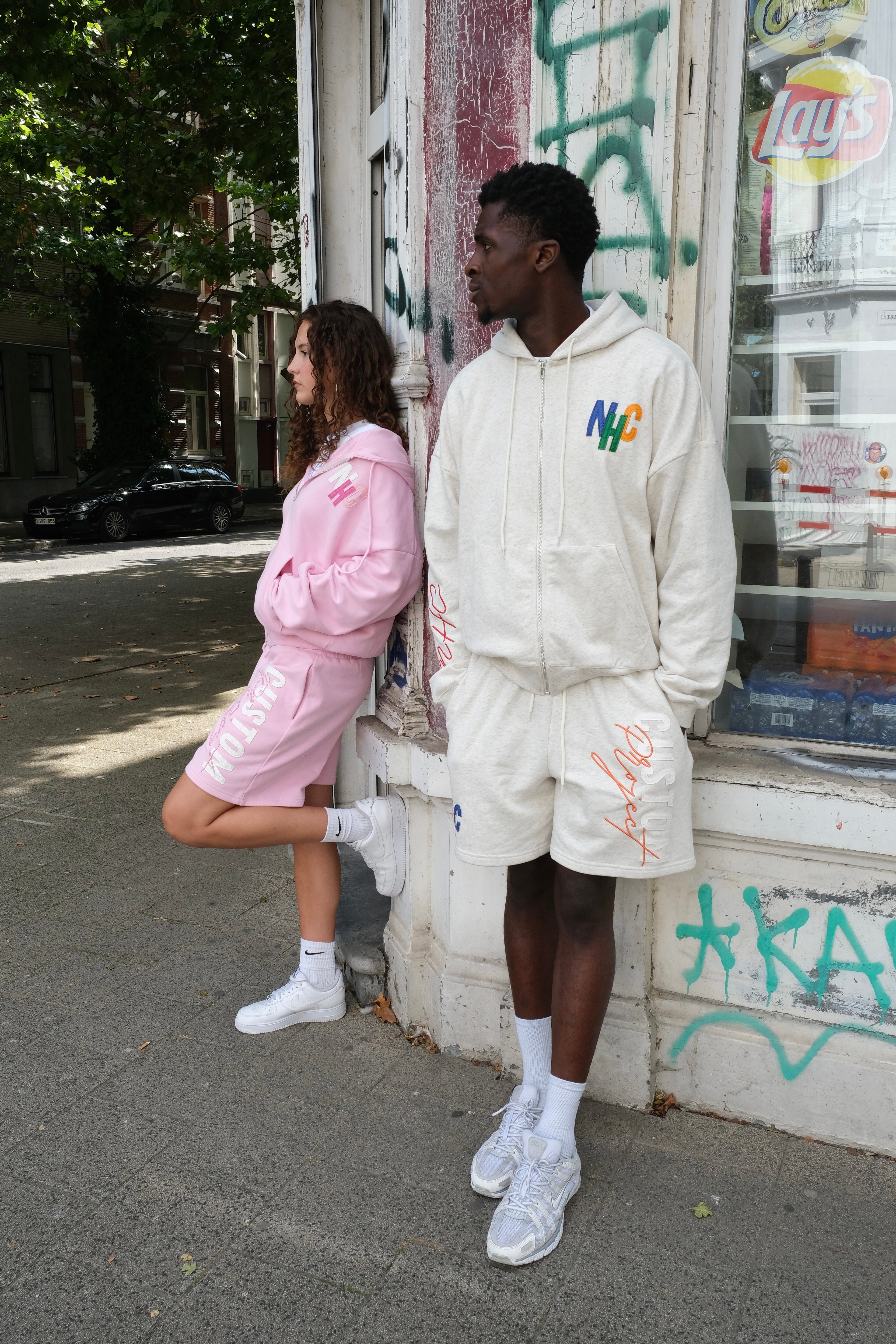 SUMMER SET GRAY Zip up