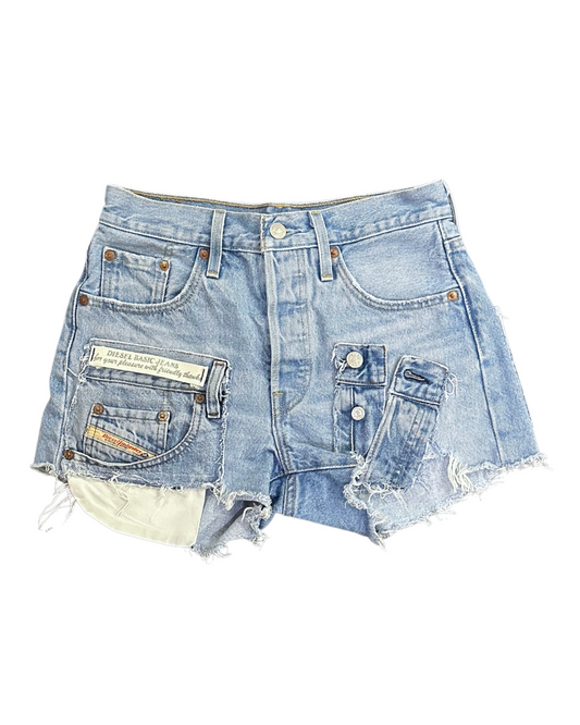 DENIM SHORT W34(cm)