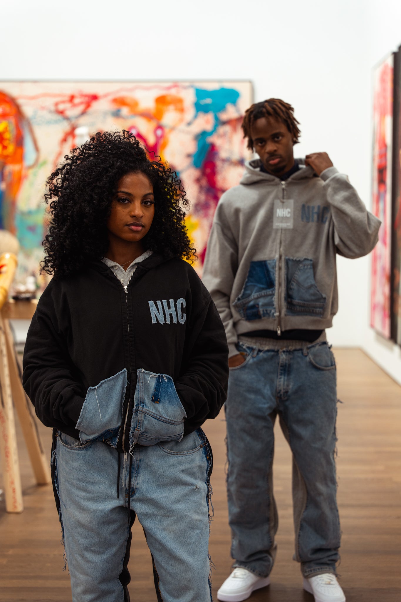 Medium weight Denim Tracksuit