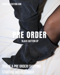 NHC black button up boots