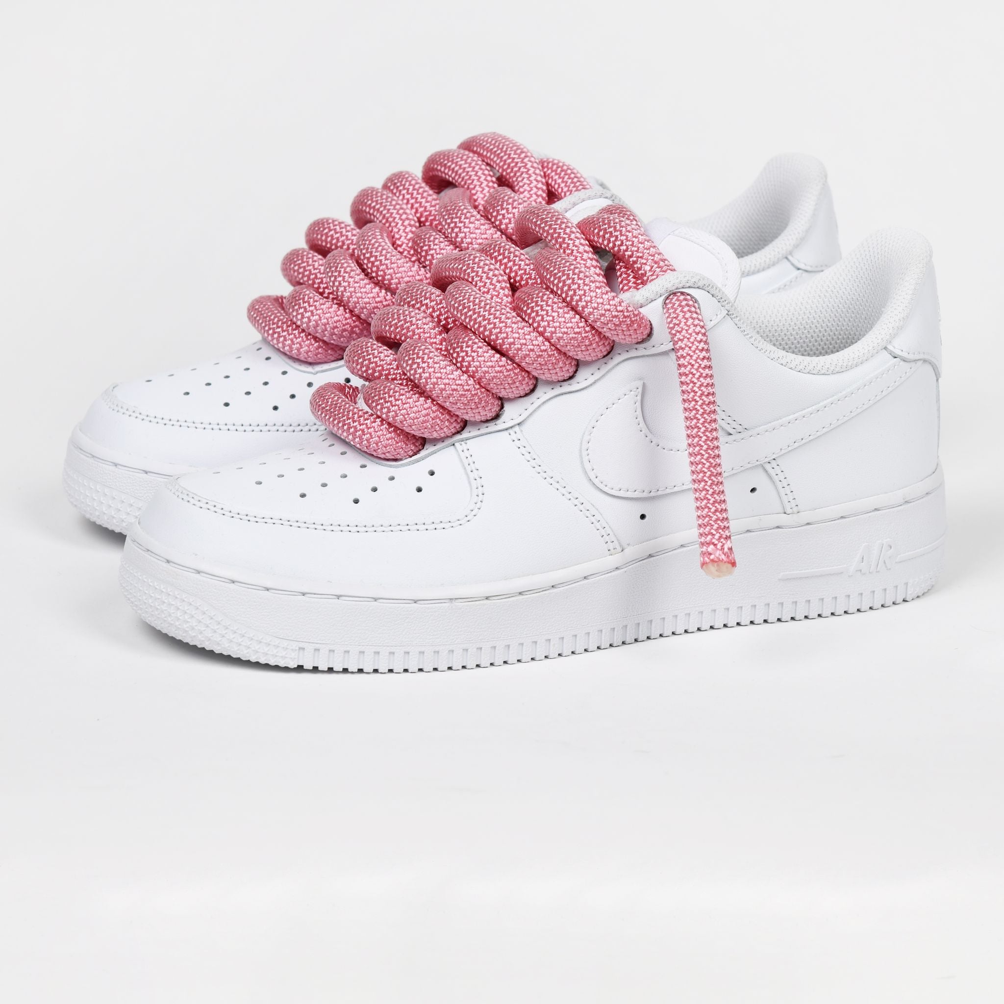 Rope Laced AF1 2.0 FLAMINGO PINK – nh-custom.com