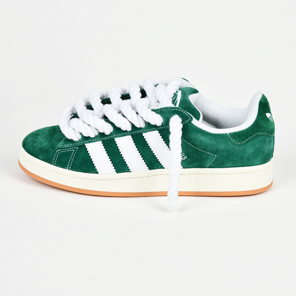 Green Adidas Campus 00 rope laced WHITE 42 2/3