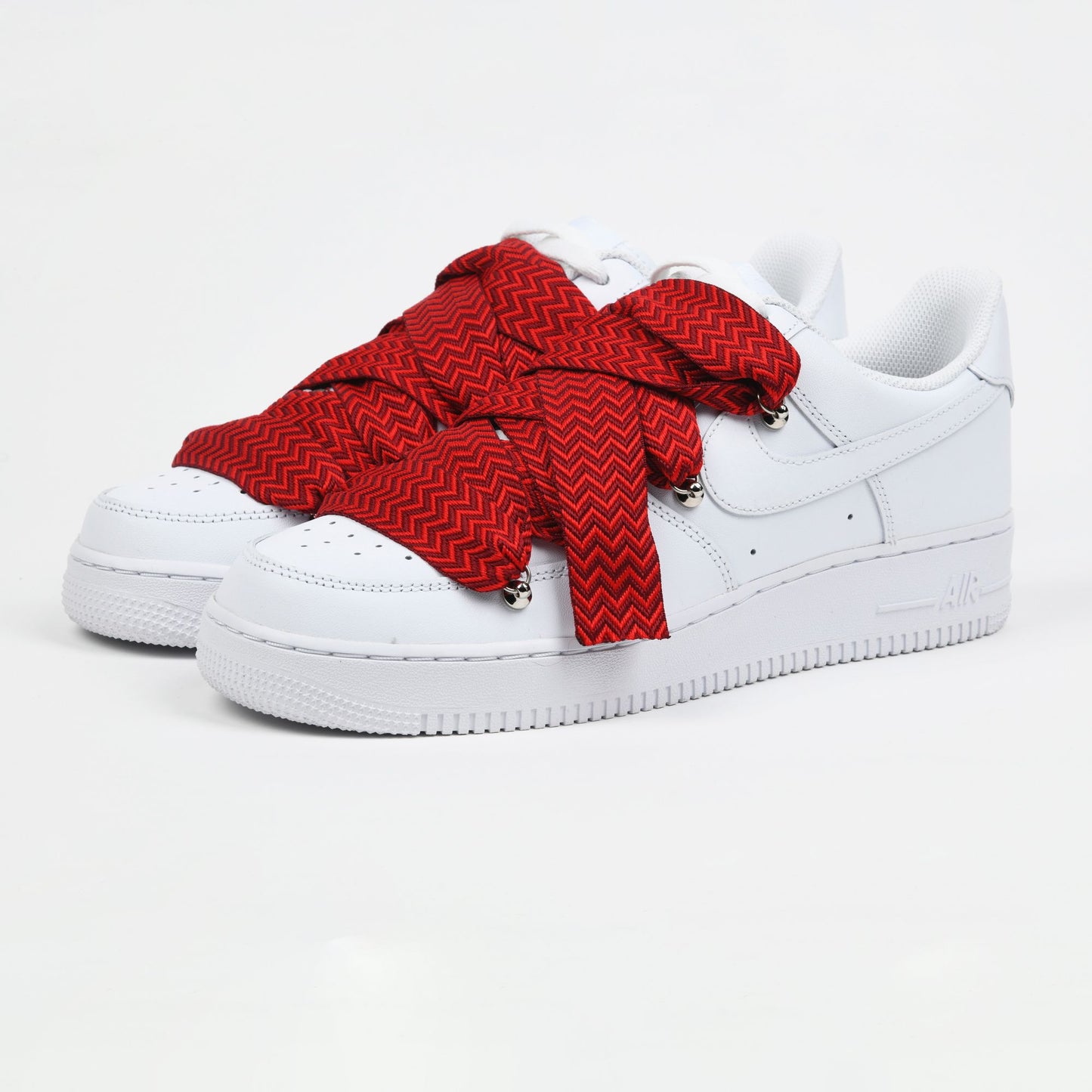 Wide lace AF1 RED