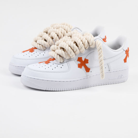 AF1 grails CREAM/ORANGE