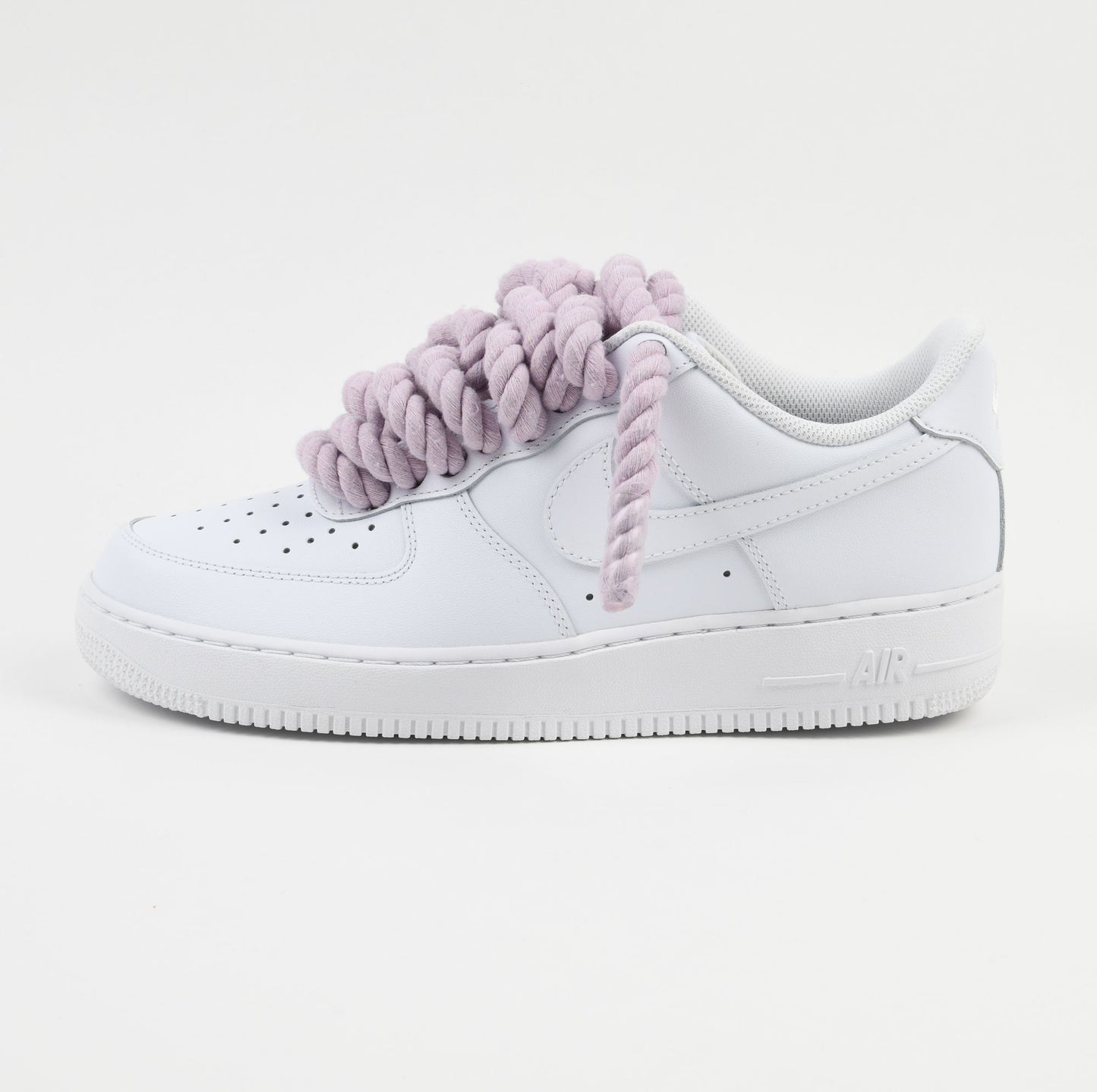 Rope Laced AF1  LILAC