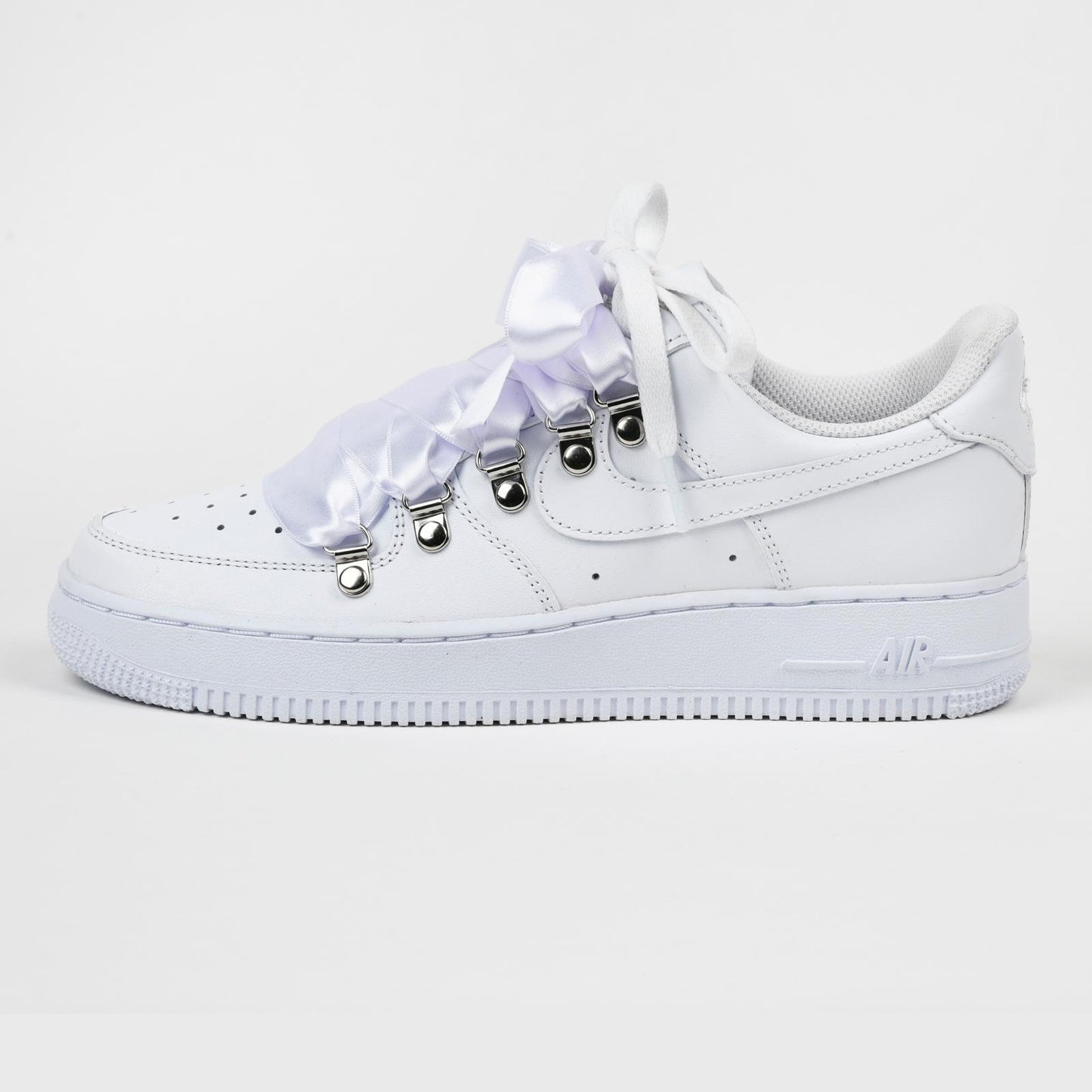 Satin ribbon AF1 White