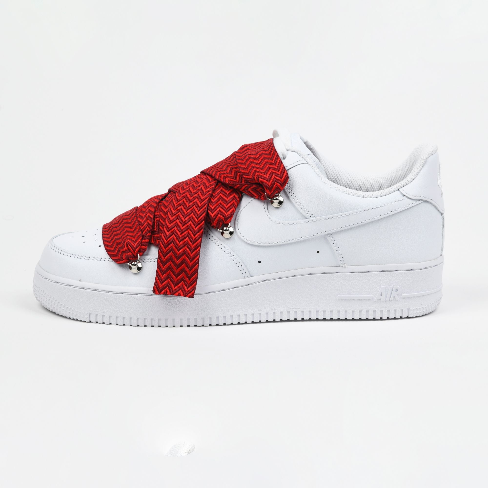 Wide lace AF1 RED