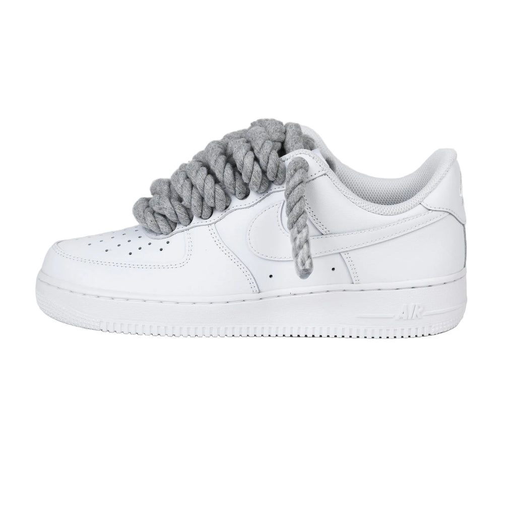 Rope Laced AF1 GREY