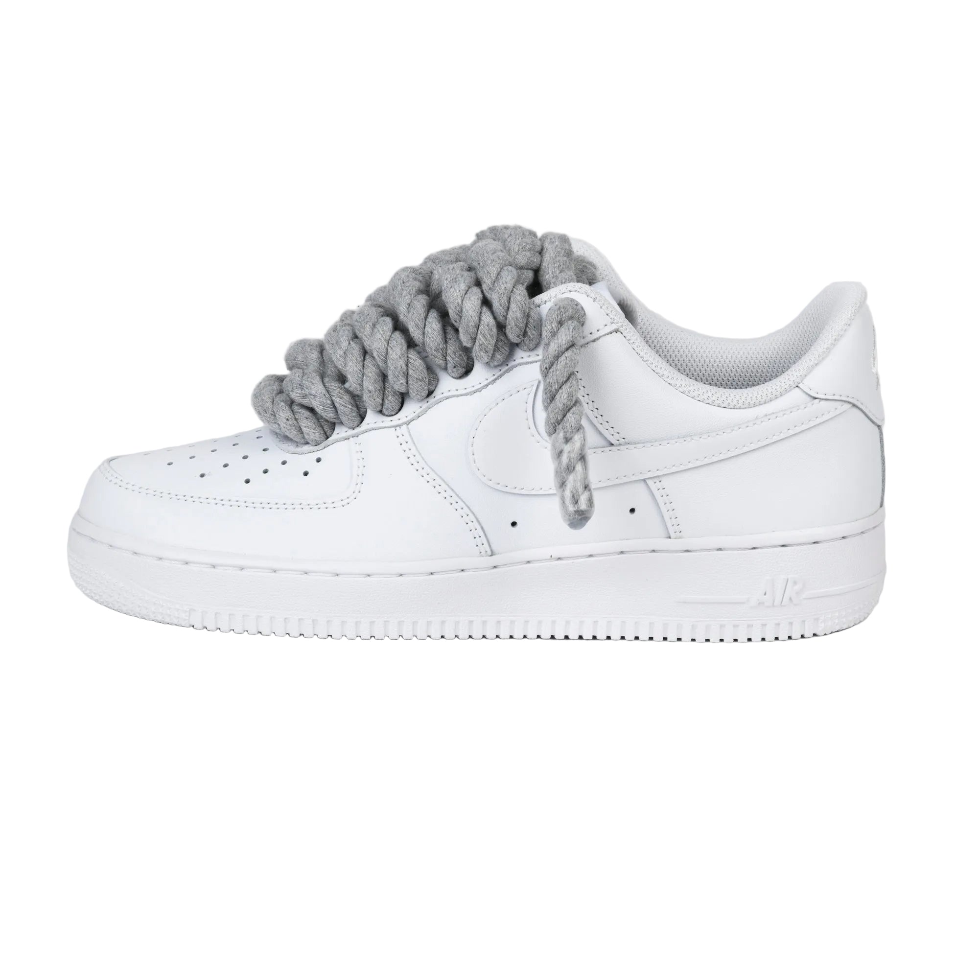 Rope Laced AF1 GREY