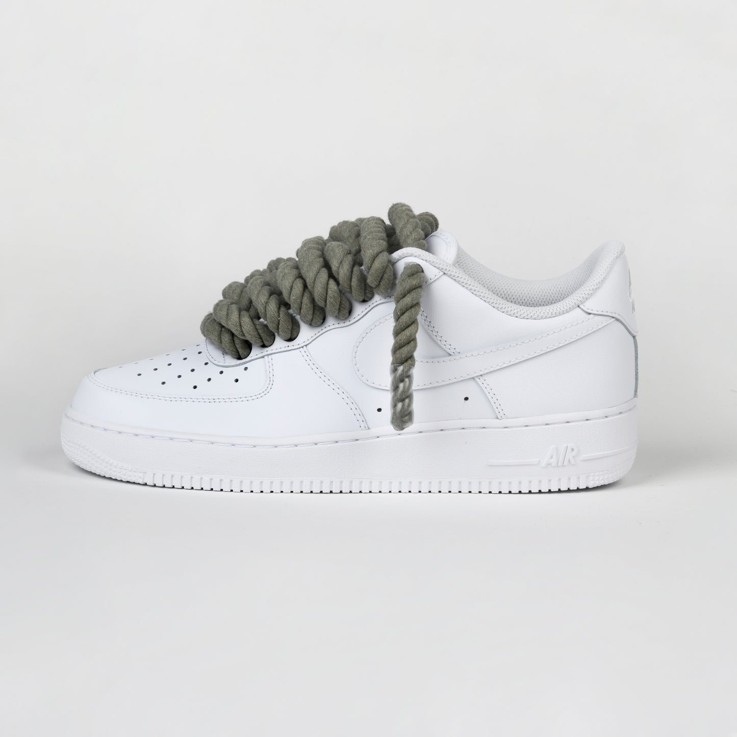 Rope Laced AF1  KHAKI