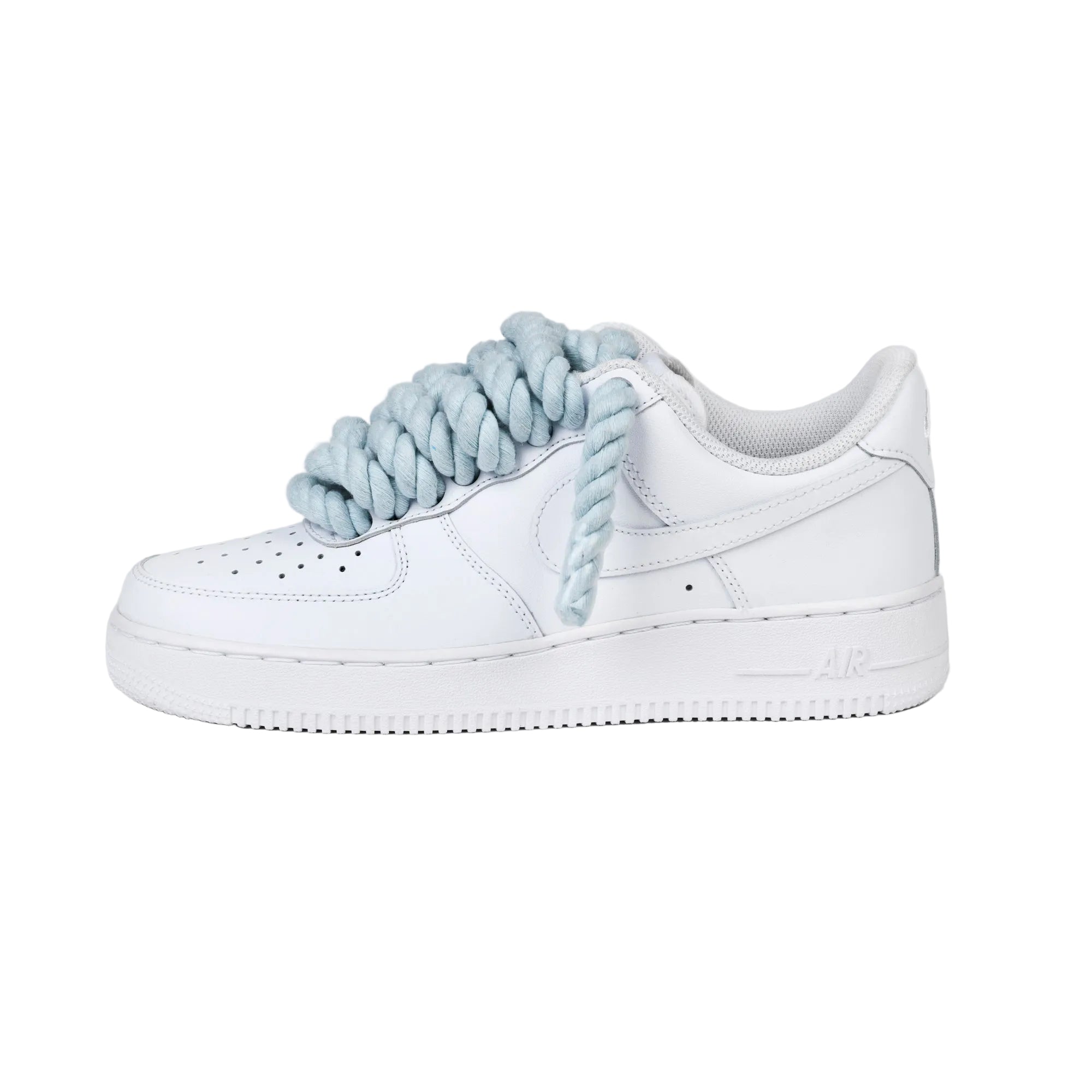 Rope Laced AF1 BLUE