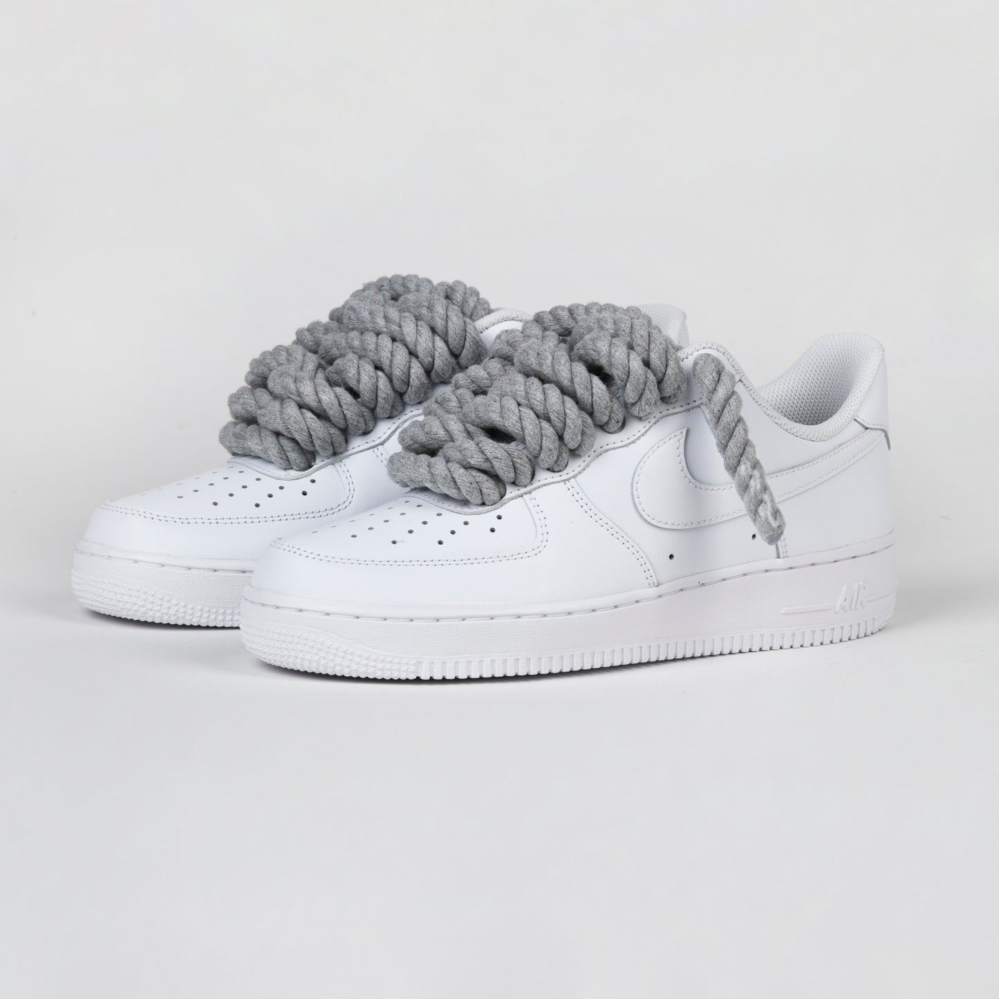 Rope Laced AF1 GREY