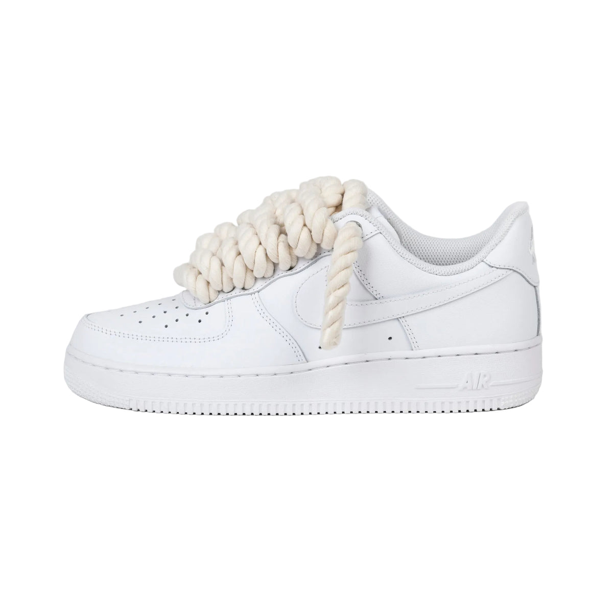 Rope Laced AF1 CREAM – nh-custom.com