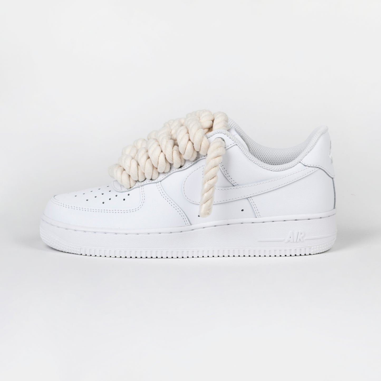 Rope Laced AF1 CREAM