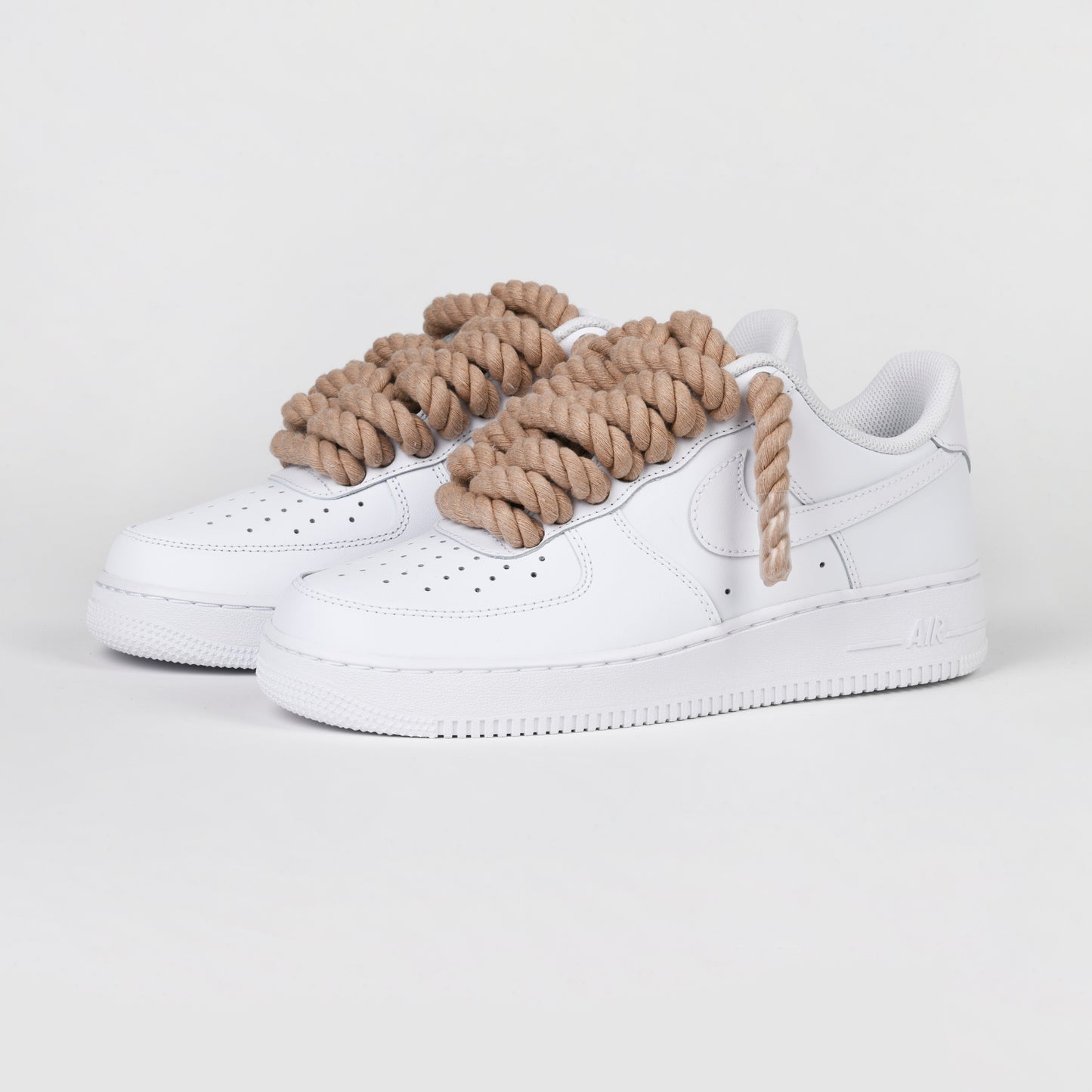 Rope Laced AF1 BROWN –