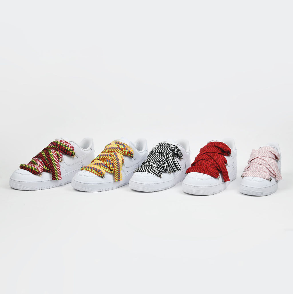 Wide lace AF1 MULTI COLOUR1 42.5