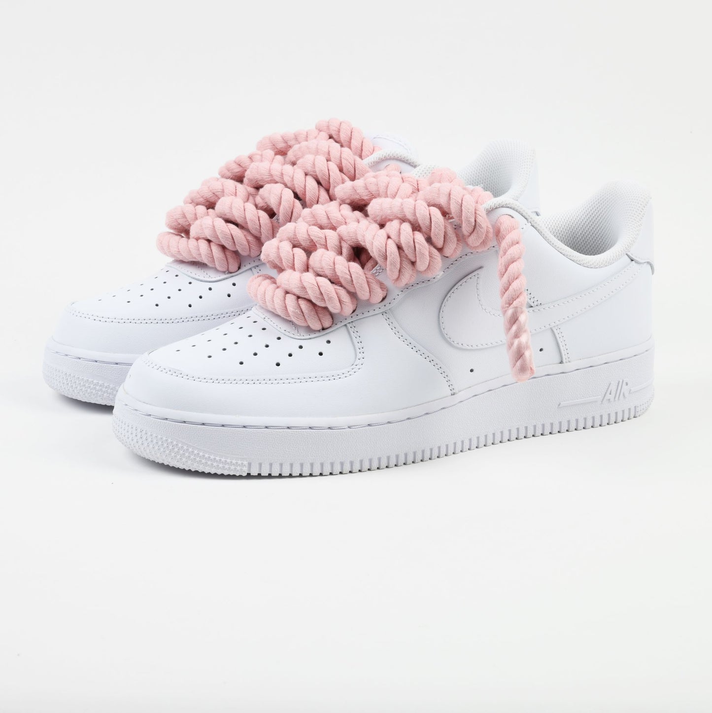 Rope Laced AF1  PINK