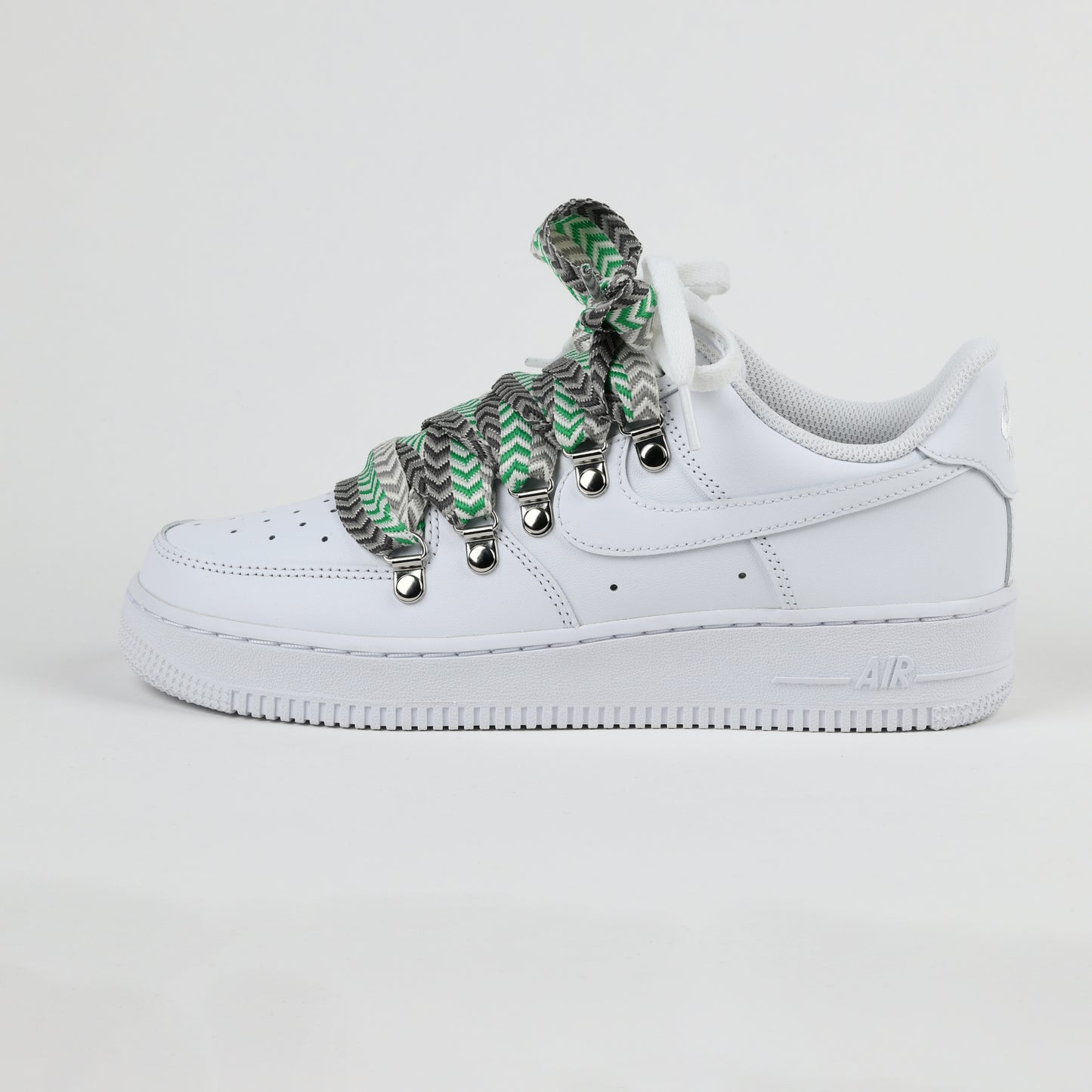 GREEN Flat lace AF1